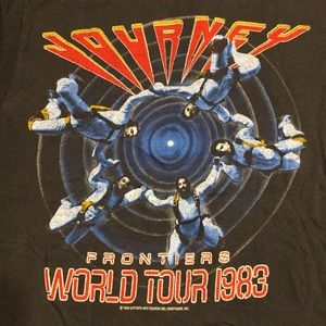 Vintage Journey Frontiers 1983 Concert T-Shirt